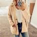 Shop Hanxiulin Oversized Plush Hoodie Jacket - Winter Coat for Women | Breathable Fleece Sweatshirt - Buy Online on GoSupps.com