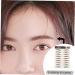 Baluue 9 Sheets Realistic Fake Eyebrows Eyebrow Stickers Waterproof Hairlike Eyebrows Brown - Buy Online on GoSupps.com