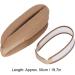Safrol Neck Support Bandage | Soft Cervical Spine Tractor with PVC Belt - Ideal for Sleep - Brown - Buy Online on GoSupps.com