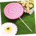 TOPBATHY 2pcs Pink Candy Props De Bautizo Para Ni o Lollipop Photo Booth Props Fake Lollipops Props Photo Candy Props Kids Candy The Gift Photography Accessories Sweet Bamboo Top Hat Child Pinkx2pcs 40*20*0.3cmx2pcs - Buy Online on GoSupps.com