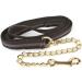 Hy Soft Webbing Lead Rein with Chain - Purple/Black - 2m - Buy Online on GoSupps.com