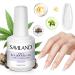 Saviland 5 in 1 Builder Nail Gel - Clear 15ml Builder Base Strengthening Gel U V/LED Gel for Nails Repair Reinforcement Extension Nail Art Supplies Easy to Shape A-Clear