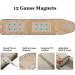 STMKB Bianstone Bauch Massager - Magnetic Fat Removal Belt with Hot Compress & 3 Heating Levels | Pain Relief for Sedentary & Overeating Lifestyles - Buy Online on GoSupps.com