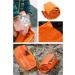 Zmoon Emergency Sleeping Bag 2 Pack - Lightweight Thermal Bivy Sack for Camping & Outdoor Activities - Darkorange - Buy Online on GoSupps.com