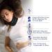 Neck Brace Cervical Collar - Adjustable Foam Neck Wraps - Foam Cervical Collar Relieves Neck and Spine Pressure for Women & Men Keeps Vertebrae Stable Black M - Buy Online on GoSupps.com