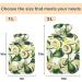 Buy Naanle Slice Avocado Hot Water Bottle - Transparent 1L Heat Therapy for Bed Hand & Feet Pain Relief - International Shipping - Buy Online on GoSupps.com
