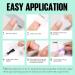 TOMICCA 4-in-1 Gel Nail Glue - Strong, Long-Lasting Adhesive for Acrylic, Gel & Press-On Nails - 15ml - Buy Online on GoSupps.com