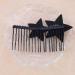 Aneneiceera Vintage Crystal Star Hair Comb Clip Black Cz Hair Barrette Clip Bling Rhinestone Head Comb Headwear Shine Star Headpieces Decorative Hair Accessories for Women and Girls (Black) - Buy Online on GoSupps.com