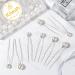 Kiiwah 32-Piece U-Shaped Hair Jewelry with Pearls - Elegant Hair Accessories for Brides & Parties | 4 Sizes Available - Silver - Buy Online on GoSupps.com