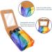Buy Colorful Leather Lipstick Case Organizer with Mirror - Mini Lip Gloss Holder for Travel | International Shipping - Buy Online on GoSupps.com