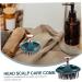 BUIFULSIC Shampoo Brush - Wear-Resistant Scale Peeling Tool for Daily Scalp Care | 9x8cm Green | International Shipping Available - Buy Online on GoSupps.com