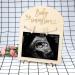 Pregnancy Announcement Sonogram Frame - Wooden Stand for Ultrasound Photo - Perfect Gift for Mother-to-be - Social Media Baby Shower Prop (Large 8'' x 10'') - Buy Online on GoSupps.com