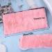 2PCS Soft Faux Rabbit Fur Seat Belt Pads in Pink - Comfort Harness Covers for Kids and Adults - Buy Online on GoSupps.com