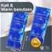 XXL Cooling Pads - Made in Germany | 2 Pack Gel Cooling Pillows for Pain Relief & Fever - Ideal for Wisdom Tooth Kids & Adults - Buy Online on GoSupps.com