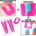 26 Pieces Nail Art Anti-Spill Clips Anti-Spill Glue Manicure Tools Nail Polish Application Aid Anti-Spill Model Nail Painting Template Diy Manicure Accessories - Buy Online on GoSupps.com