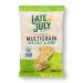 LATE JULY Snacks Multigrain Sea Salt and Lime Organic Tortilla Chips, 7.5 oz. Bag