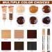 Wood Furniture Repair Kit - 6 Walnut Color Fillers & Markers for Stains Cracks & Scratches | Touch Up & Polish Wax for Cabinets Tables Oak & Laminate - Buy Online on GoSupps.com