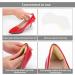 Buy Sibba 10 Pair High Heel Pillow Pads - Adjustable Toe Filling Inserts for Perfect Fit | Prevent Heel Slips & Bubbles - Ideal Shoe Filler for Comfort - Buy Online on GoSupps.com