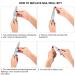 MelodySusie Rechargeable 30000 RPM Nail Drill | Portable Electric E File Scamander for Manicure & Pedicure | Acrylic Gel Grinder Tools with 6 Bits & Sanding Bands - White - Buy Online on GoSupps.com