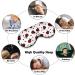 Coccinella Septempunctata Ladybug Printed Sleep Eye Mask - Soft Blindfold for Travel Nap - Adjustable Strap for Men and Women - Buy Online on GoSupps.com