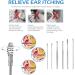 Stainless Steel Earpick Ear Cleaner Spoon Set - 6PCS Box Package, Earwax Removal Kit for Ear Care and Health - Buy Online on GoSupps.com