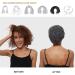 Silk Satin Sleep Cap Bonnet for Natural Curly Hair | Adjustable Night Cap - HEATHER BLACK - Buy Online on GoSupps.com