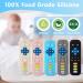 Cuibilyer Baby Teething Toys 2 Pack Silicone Teething Toys for Babies 3-12 Months - TV Remote Control Teether for Boys and Girls (Blue/Grey) - Buy Online on GoSupps.com