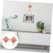 OFFSCH 2pcs Hook up Wall Mounted Clothes Mounted Hanger Hook Metal Towel Hooks Wall-Mounted 8x6cm Assorted Color - Buy Online on GoSupps.com