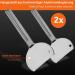 ECENCE 2x Tube Squeezer - Durable Rustproof Aluminum Alloy - Perfect for Toothpaste Creams & Kitchen Gadgets - International Shipping Available - Buy Online on GoSupps.com