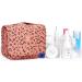 Women's Waterproof Leopard Travel Toiletry Organizer & Makeup Bag - Buy Online on GoSupps.com