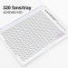 Nagaraku 320pcs Volume Eyelash Extensions - 6D 0.07mm C Curl Premade Fans Narrow Stem 10mm 16 Rows - Shop Internationally! - Buy Online on GoSupps.com