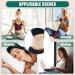 Alongen Reusable Castor Oil Pack for Waist - Adjustable Straps for Liver Detox Constipation Relief & Muscle Pain Relief - Buy Online on GoSupps.com