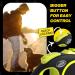 Fida Retractable Dog Lead 5m/16ft for Large Dogs up to 50KG - Green Reflective Ring, Ideal for Daily Walking - Buy Online on GoSupps.com