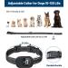 Remote Dog Training Anti Bark Collar | Vibration Beep Voice Call & Static Mode | USB Rechargeable | IP67 Waterproof | Up to 3300FT Range | Harmless Barking Control Device for Small, Medium, Large Dogs - Buy Online on GoSupps.com