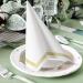 LEKOCH 50 PCs Premium Airlaid Napkins - Elegant White Design 40x40cm - High-Quality Disposable Napkins for Weddings & Events - Buy Online on GoSupps.com