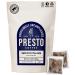 Presto Coffee Bags Smooth Italian Ground Coffee X 25 Bags Medium Roast Chocolate & Almond Notes Rainforest Alliance Certified Arabica Fully Recyclable Packaging Smooth Italian 25 count (Pack of 1)