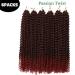 Passion Twist Hair - 6 Packs 18 Inch Faux Locs Crochet Extensions | Yddm Synthetic Hair - T1B-Bug Economy Pack - Buy Online on GoSupps.com