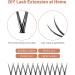 Onlyall 60 Cluster Lashes DIY Individual Eyelash Extensions - Natural Look False Eye Lashes - Buy Online on GoSupps.com