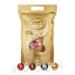 Lindt - Sachet Grand format LINDOR - Assortiment de Chocolats au Lait Noir 60% Blanc et Lait-Noisettes - C ur Fondant 1kg