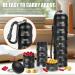 Portable Stacking Keychain Pill Box Waterproof Medicine Organizer for Travel Vitamins & More - Buy Online on GoSupps.com