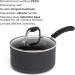 Ecolution Symphony 1.5 Qt Slate Saucepan with Glass Lid - Durable Cookware - Buy Online on GoSupps.com