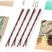 100pcs Brown Bobby Pins 6cm for Thick Hair | Long Kirby Grips with Storage Box | Hair Accessories for Women | Ideal for Makeup & Hair Styling - Buy Online on GoSupps.com