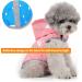 Shop BPS Waterproof Rain Jacket for Pets - Hooded & Durable for Small to Large Dogs - 100% Polyester - S Rosa 2 - Buy Online on GoSupps.com