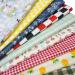 Misscrafts Quilting Fabric Bundle - 50pcs 20x20cm Cotton Squares for DIY Sewing and Scrapbooking - Buy Online on GoSupps.com
