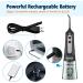KUSKER Cordless Water Dental Flosser - Portable Oral Irrigator with 4 Modes, IPX7 Waterproof, 30-Day Rechargeable for Home & Travel (Black) - Buy Online on GoSupps.com