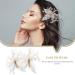 Lurrose Bridal Hair Clips - Green Leaf & Crystal Accessories for Weddings & Parties - Buy Online on GoSupps.com