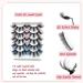 Colored False Eyelashes - Wispy Fluffy Natural Faux Mink | 18mm Dramatic Handmade Eye Lashes Set (5 Pairs B Style: 3 Pink & 2 Blue) - Shop Now - Buy Online on GoSupps.com