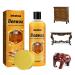 Bees Wax Furniture Polish and Cleaner Agent | 100ml Natural Bee Wax Wood Polish - Multifunctional Wood Polish Shine and Protect Wood Cleaner for Multisurface Fingerprints Tables Money money