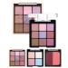 Palette de Maquillage pour Femmes Palette Visage avec Fard Joues et Illuminateur Effets Satin s et Mats Cosm tiques Doux Beaut pour Soir e et Voyages # 01