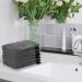 PHOGARY 10 Pack Microfiber Body Wash Mitts - Reusable European Style Makeup Remover Gloves - Grey (6.8 inch) - Buy Online on GoSupps.com